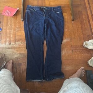 Lands End bootcut jeans